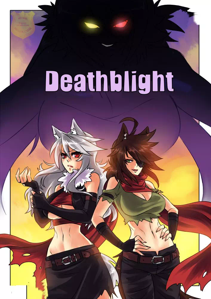 Хентай порно комикс Deathblight (Смертельная порча). Часть 1-2