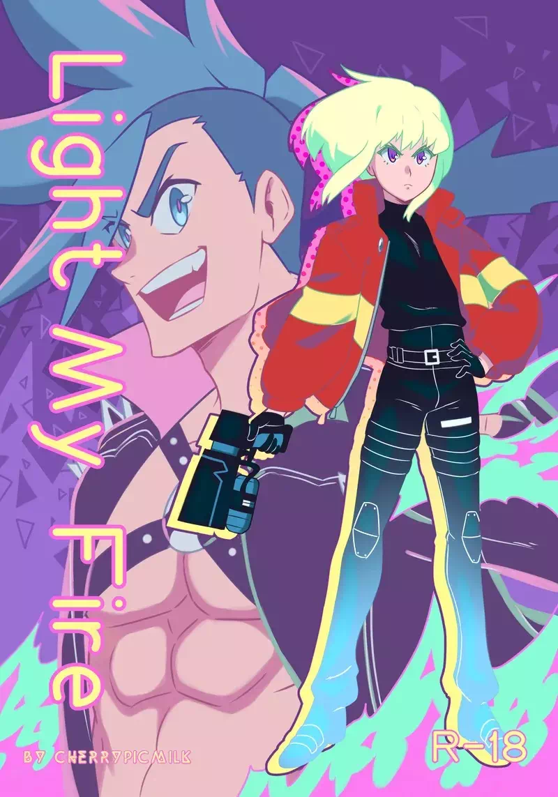 Яой порно комикс Promare - Зажги мой огонь